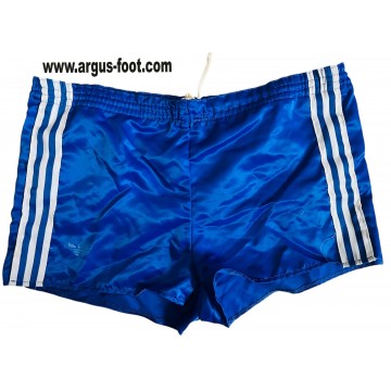Short ADIDAS VENTEX vintage nylon bleu années 70