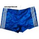 Short ADIDAS VENTEX vintage nylon bleu années 70