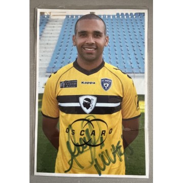 CARTE SCB BASTIA signé Magno Novaes Ligue 1