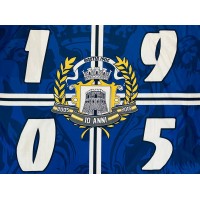 Drapeau BASTIA1905 SCB bastia 2005/2015 10anni