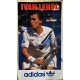 Autocollant ancien ADIDAS IVAN LENDL Tennis
