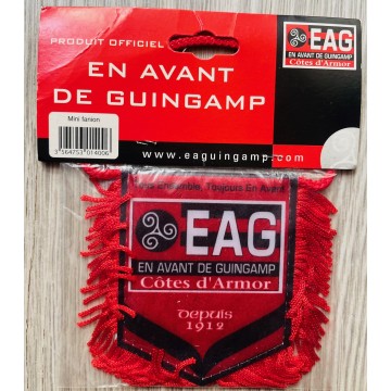 Fanion EN AVANT DE GUINGAMP EAG NEUF sous blister