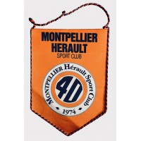 Fanion MONTPELLIER HERAULT SPORT CLUB 40 ANS GRAND modèle