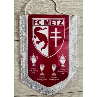 Fanion FC METZ Palmares officiel club GRAND FORMAT NEUF sous blister