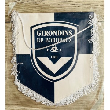 Fanion GIRONDINS DE BORDEAUX 1881 NEUF sous blister GRAND FORMAT