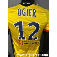Maillot FCSM SOCHAUX porté OGIER N°12 LFP Officiel LIGUE 2 