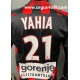 Maillot OGC NICE porté et offert Antar YAHIA N°21 LFP 2005-06