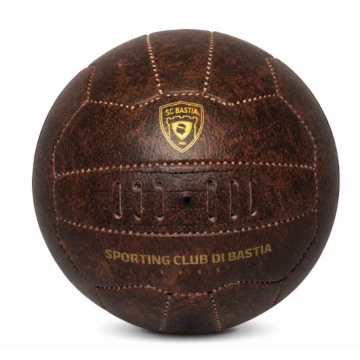 ancien Ballon style Vintage Sc Bastia collector NEUF taille 5 CORSICA
