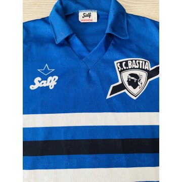 Maillot BASTIA SCB SALF taille M/L non porté MATCH WORN SHIRT CORSE