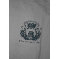 Tee shirt Fête du SPORT 2008 BASTIA CORSE taille M