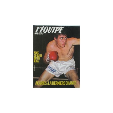 Magazine L&#39EQUIPE N°222 Samedi 8 décembre 1984