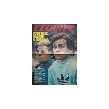 Magazine L&#39EQUIPE N°82 Samedi 10 Octobre 1981