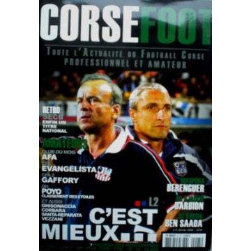 Magazine CORSEFOOT N°5 JANVIER 2008