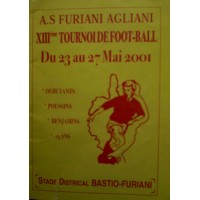 Programme officiel XIIIème Tournoi football A.S.Furiani Agliani