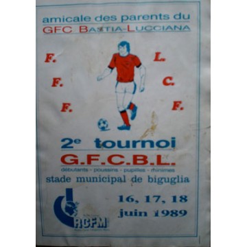 Programme officiel 2ème tournoi du GFCBL Bastia-Lucciana juin 19