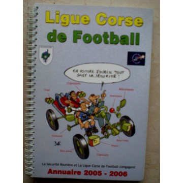 Annuaire LIGUE CORSE DE FOOTBALL 2005-2006