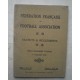 Ancien Livret Statuts & Règlements F.F.F association 1939