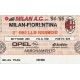 Billet ancien MILAN FIORENTINA saison 94-95