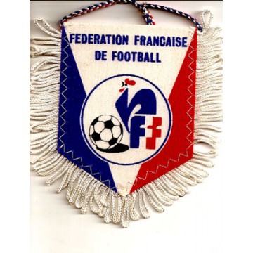 FFF district de l'Isère fanion vintage foot football pennant wimpel comme neuf 