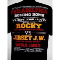 Tee shirt ROCKY VS JERSEY J.W Philadelphia BOXING taille L