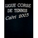 Tee shirt LIGUE CORSE DE TENNIS CALVI 2003