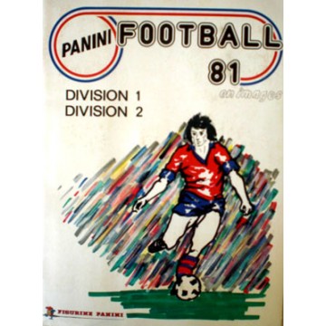 ALBUM PANINI FOOTBALL 81 en images COMPLET en TBE