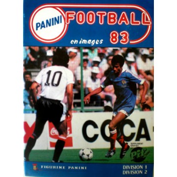 ALBUM PANINI FOOTBALL 83 en images COMPLET en TBE - ARGUS FOOT & SPORTS