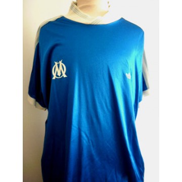 Maillot OM MARSEILLE 2011 ADIDAS away bleu shirt collector enfant 128 8 ans