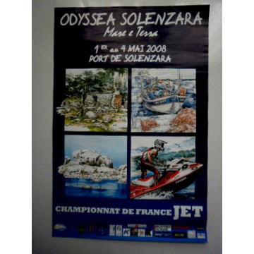 Affiche Championnat de FRANCE de JET 2008 SOLENZARA