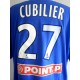 Maillot Coupe de la Ligue 2009 METZ-BASTIA porté par CUBILIER