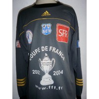Maillot Goal ADIDAS Coupe de FRANCE 2003-04 SC BASTIA N°16