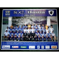Poster Officiel S.C.BASTIA 2006-2007 SCB