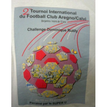 Tee shirt 2ème Tournoi International Football Club Aregno/Calvi