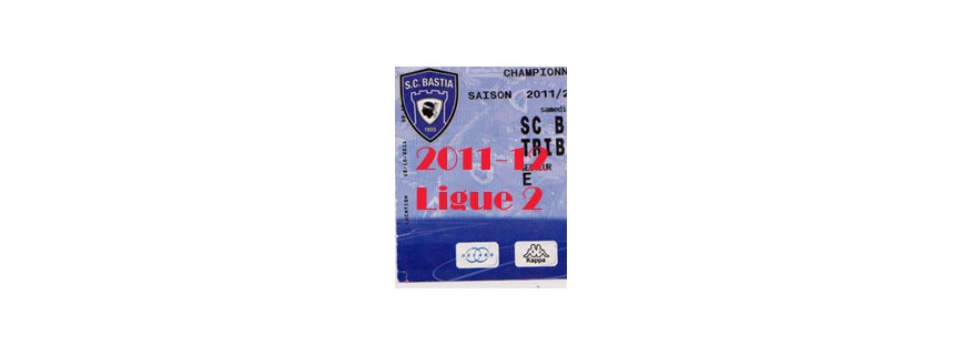 Billet Saison 2011-12 Ligue 2